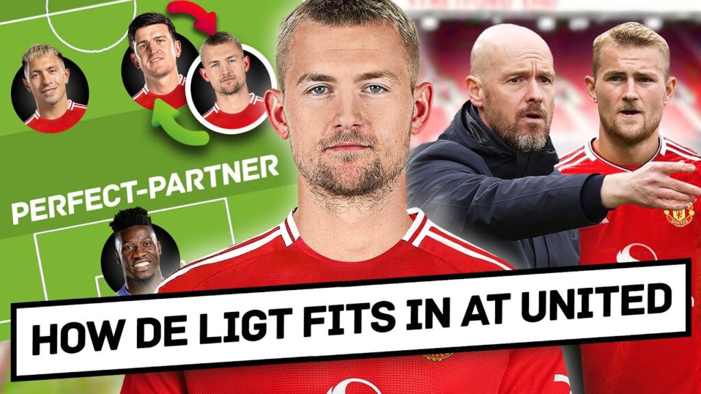 How Matthijs de Ligt Fits In At Manchester United & Transforms The Way We Play Out ⚽