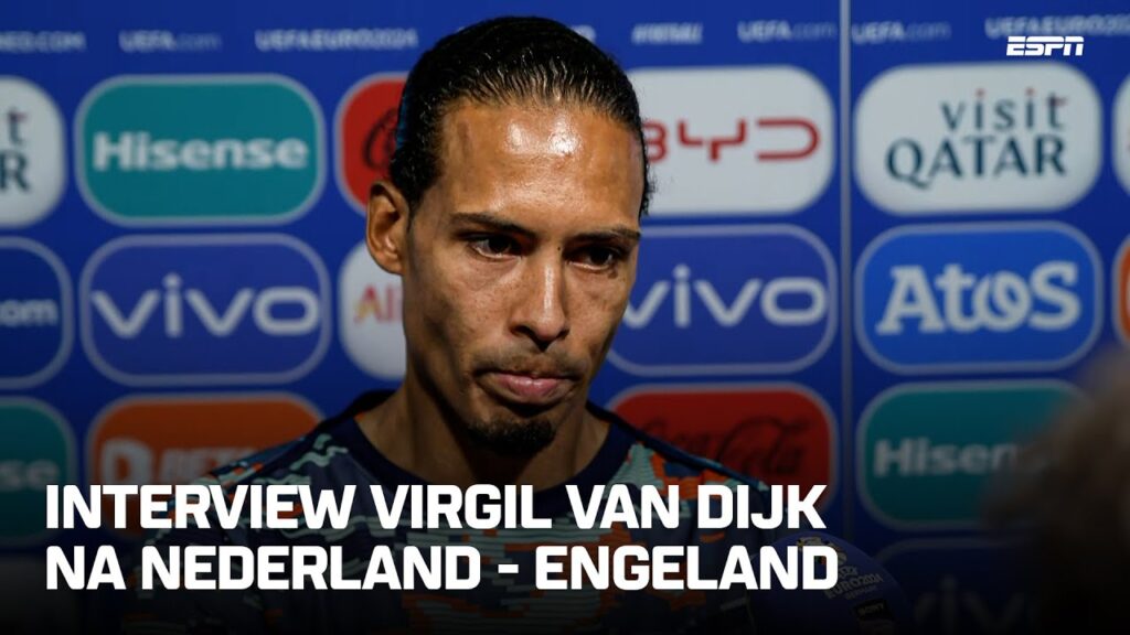 VIRGIL VAN DIJK: "Zo in de laatste minuut doet gewoon pijn..." 😣 | Interview Oranje