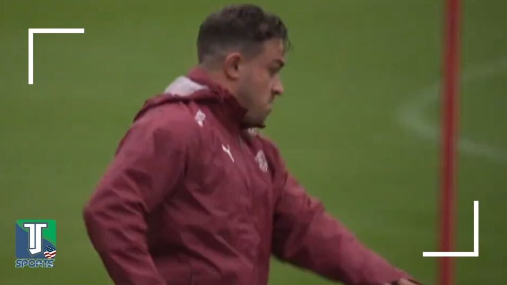 Xherdan Shaqiri SHOWS OFF his speed, agility, and BALL CONTROL during Switzerland PRACTICE