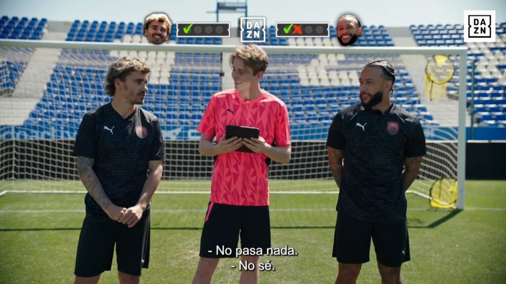 Antoine Griezmann y Memphis Depay se ponen a prueba en el reto de Puma: ¿Cuánto se conocen?