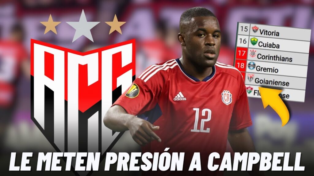 DESDE YA LE METEN UNA FUERTE PRESIÓN A JOEL CAMPBELL EN SU NUEVO CLUB DE BRASIL😱