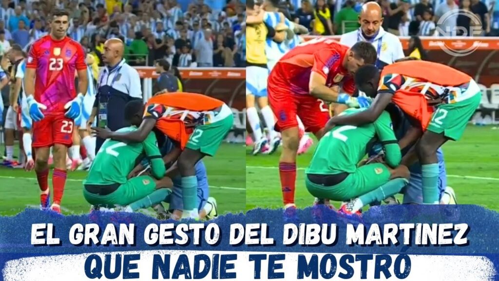 El gran gesto que tuvo el Dibu Martinez con Dominguez el arquero de Ecuador en la Copa America El gran gesto que tuvo el Dibu Martinez con Dominguez el arquero de Ecuador en la Copa America