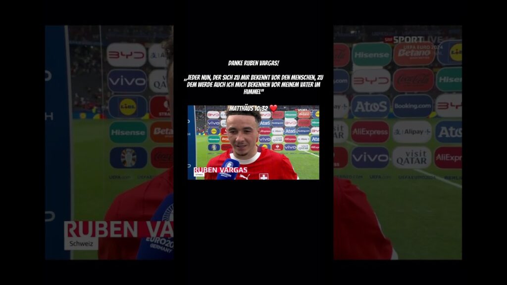 Ruben Vargas bezeugt Jesus Christus / Ruben Vargas bears witness to Jesus Christ #jesuschristus