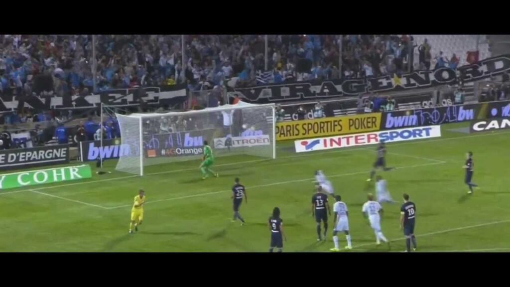 Andre Ayew Goal Olympique Marseille vs Paris Saint Germain 1:0 HD 06.10.2013