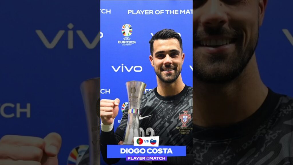 Portugal vs Slovenia / Diego Costa penalty saves / Portugal vs slovenia penalty shootout #euro2024