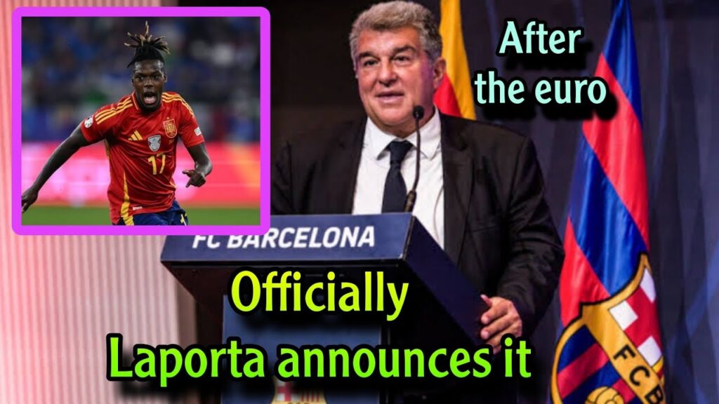 Officially, Laporta announces that Neco Williams will join Barcelona after the Euros