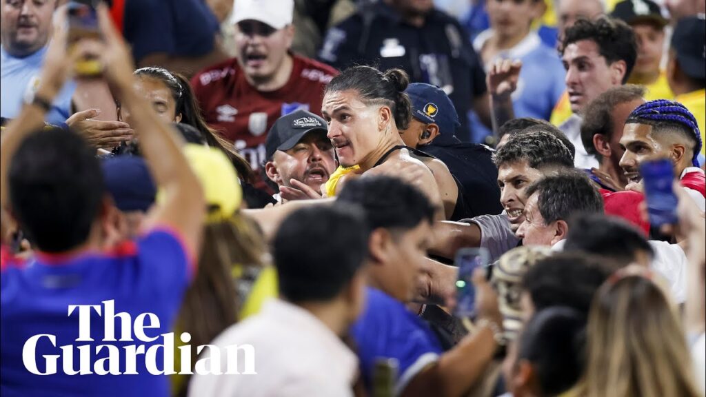 Darwin Núñez confronts fans after Uruguay's Copa América defeat to Colombia