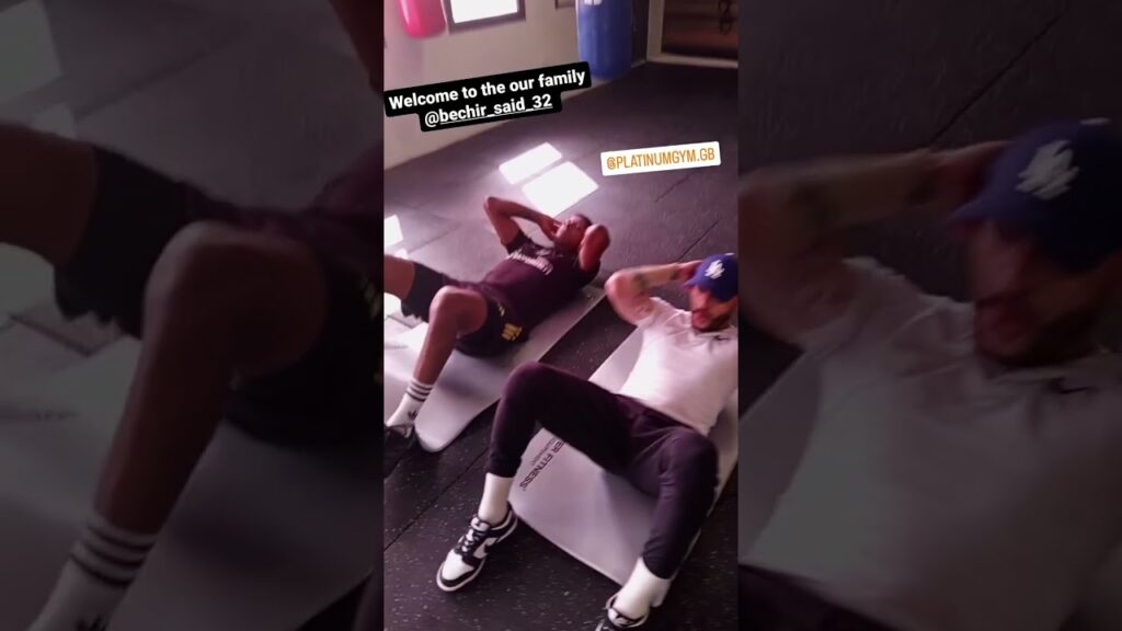 Bechir Ben Said trains at Platinum Gym & Fitness #shorts