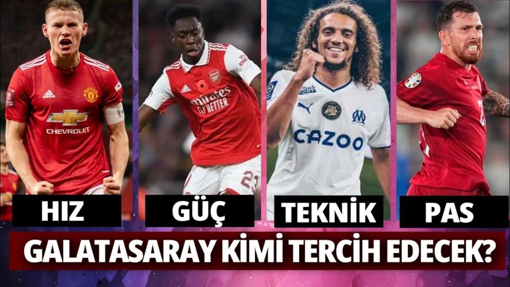 GALATASARAY | Orta sahanın dinamosu kim olacak? | Kim Daha İyi? | Oyuncuların Özellikleri...