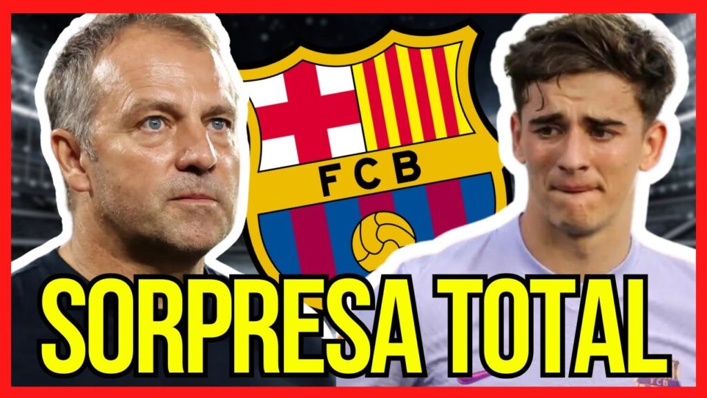 🔴¡INESPERADA NOTICIA! - FLICK SORPRENDIDO POR GAVI EN LA VUELTA DE FC BARCELONA - NOTICIAS HOY