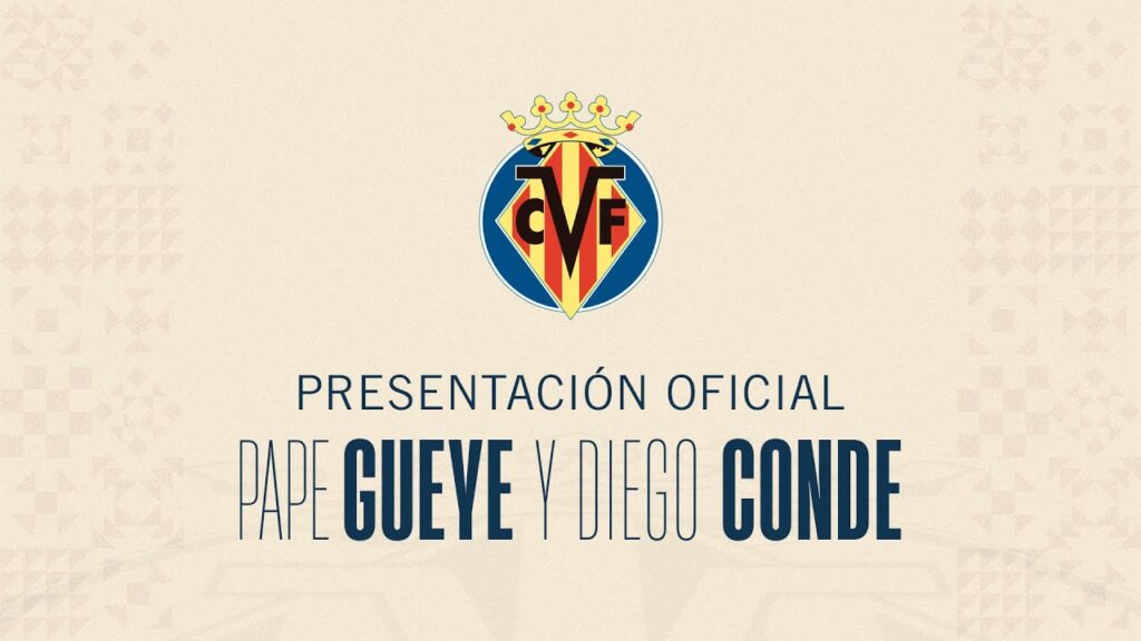 Presentación oficial de Pape Gueye y Diego Conde
