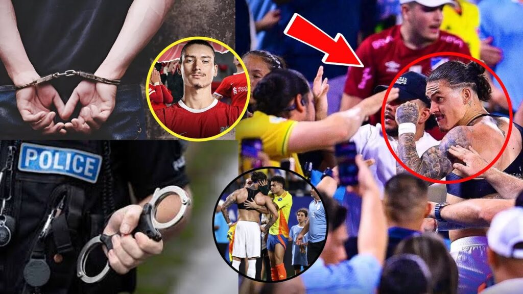 Darwin Nunez and Ronald Araujo Clash with Colombian Fans Over Family Disturbance 😟