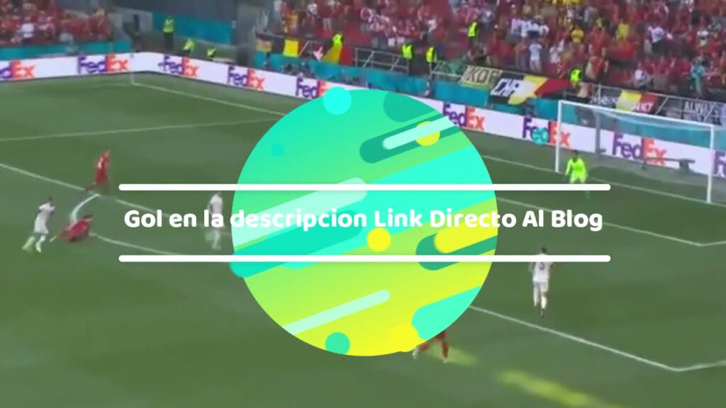 GOL de Yussuf Poulsen | Dinamarca 1-0 Belgica