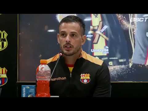 Declaraciones de Octavio Rivero, jugador de #BSC sobre el partido por #Sudamericana ante #Bragantino