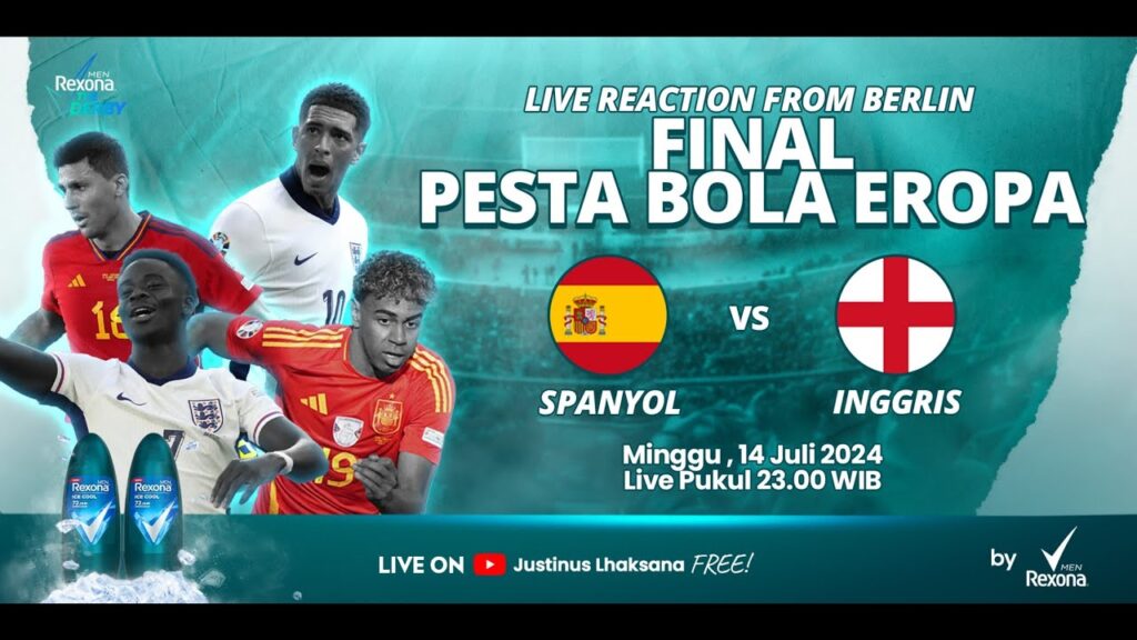 FINAL : SPANYOL VS INGGRIS - THE DERBY S2 EPS 17 [LIVE REACTION PESTA BOLA EROPA 2024]