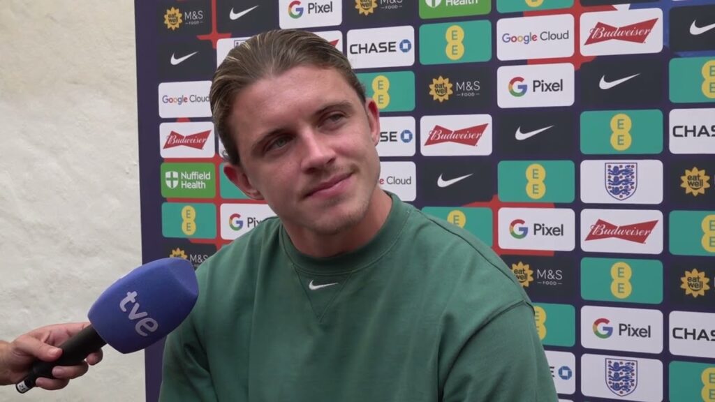 ENGLAND PLAYER INTERVIEW: Conor Gallagher: England v Spain: Euro 2024 Final