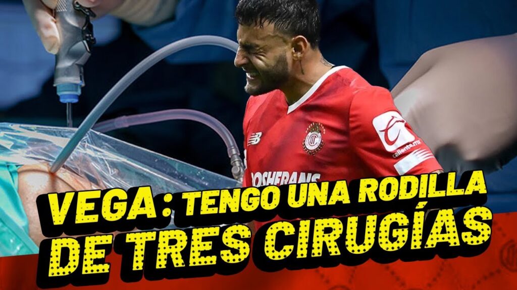 Alexis Vega y sus tres operaciones de rodilla.