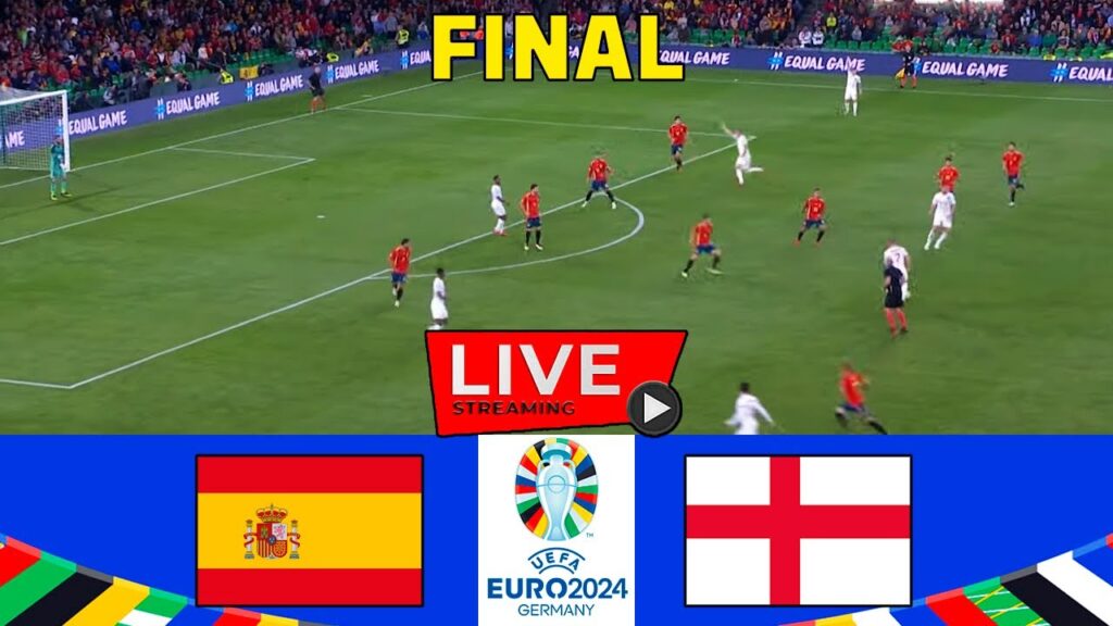 🔴LIVE : Spain vs England | THE FINAL | UEFA Euro Cup 2024 | Full Match Streaming