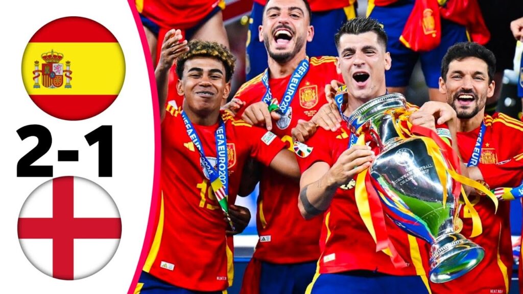 Spain vs England 2-1 Final Euro 2024 All Goals & Highlights Spain vs England 2-1 Final Euro 2024 All Goals & Highlights