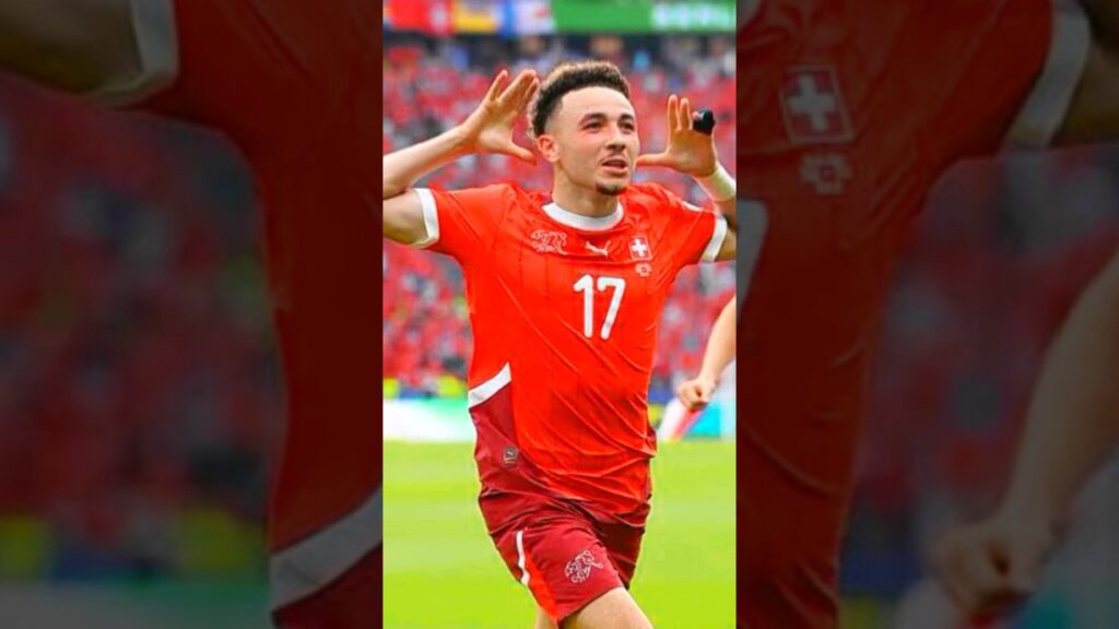 Switzerland vs Italy (2-0) Ruben Vargas goal #shorts #rubenvardanyan #switzerland