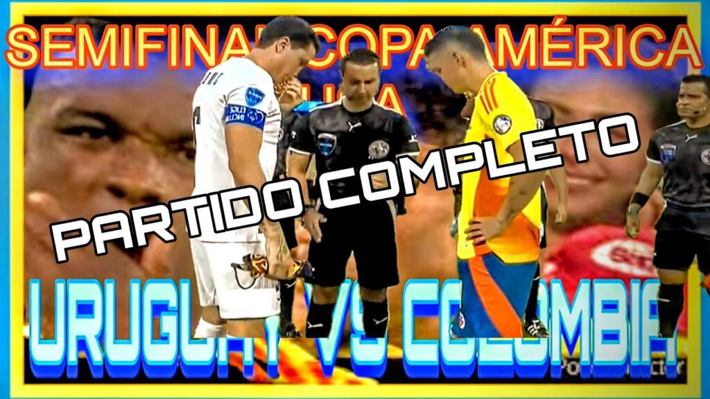 URUGUAY 🇺🇾 vs 🇨🇴  COLOMBIA (Partido completo) COPA AMÉRICA USA🇺🇸 SEMIFINALES (0-1) 11 de julio  2024