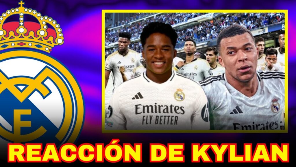 LA REACCIÓN DE MBAPPÉ TRAS ESCUCHAR LO QUE DIJO ENDRICK SOBRE JUGAR CON ÉL