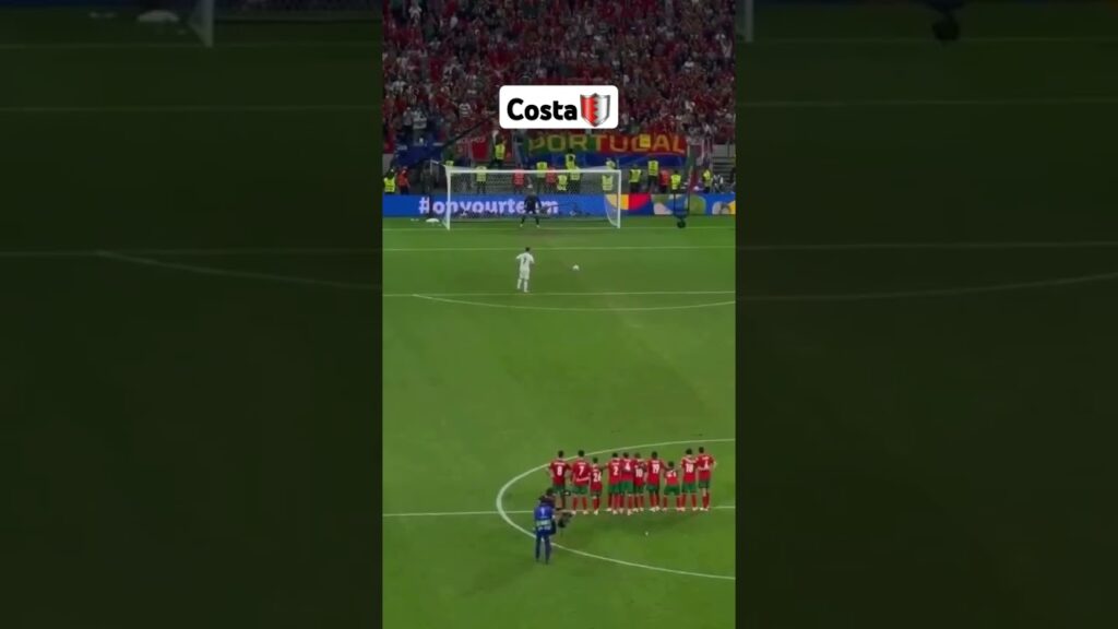 Diogo Costa Saving Cristiano Ronaldo, Pepe and Portugal against Slovenia from the stand🛡Which save