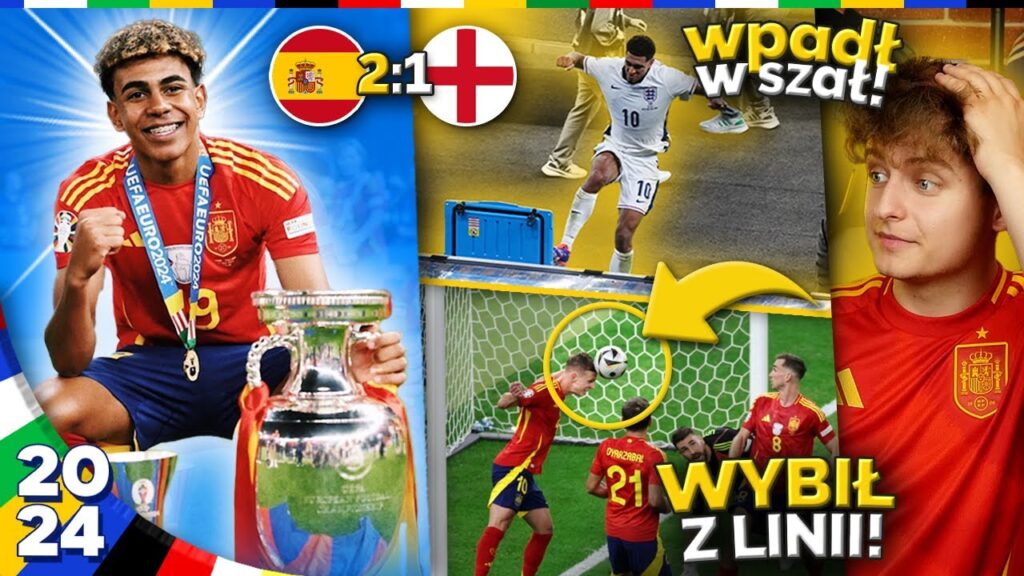 Bellingham NIE WYTRZYMAŁ PO MECZU… Dani Olmo URATOWAŁ Hiszpanię w 90’! Hiszpania MISTRZEM EUROPY!