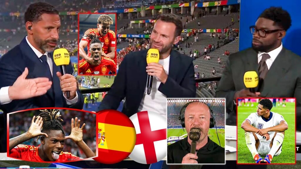 Spain vs England 2-1 Rio Ferdinand reacts to EURO 2024 Final 🔥 Spain destroyed Southgate Dream Team