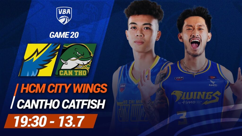 🔴 Livestream HCM City Wings - Cantho Catfish | Giải bóng rổ chuyên nghiệp Việt Nam - VBA 2024