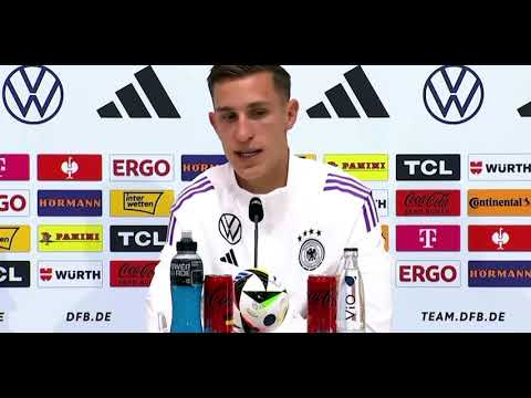 Nico #Schlotterbeck: "Man probiert auf den Einsatz zu brennen, zu warten" #euro2024 #dfb #europa