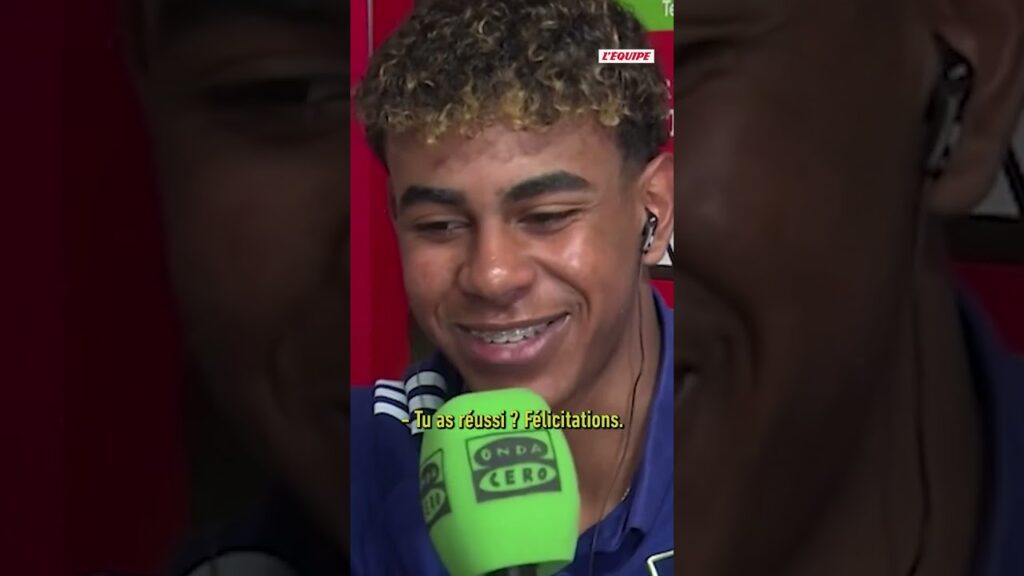 😳 Lamine Yamal, 16 ans, passe au lycée et joue l'Euro 2024 ! Rien que ça ! #euro2024 #football