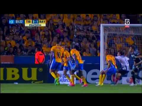 Gol de Cesar Montes  Tigres vs Monterrey 3 -1 Clausura 2017 COMPLETO HD