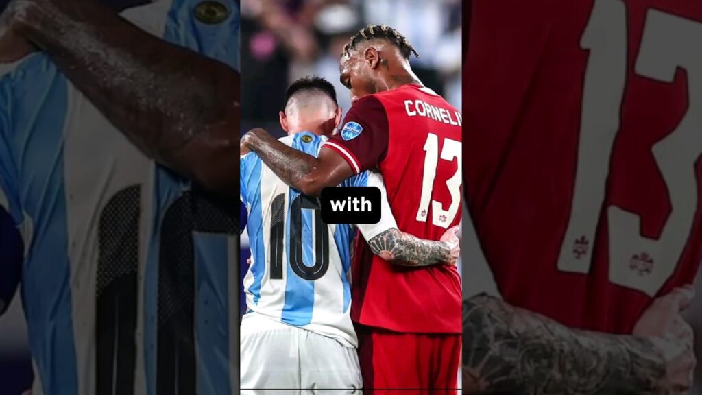 Messi proves he's more than a footballer with incredible gesture