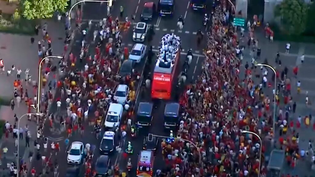 CAMPEONES EUROCOPA 2024 | Celebración de España con la afición, en vivo