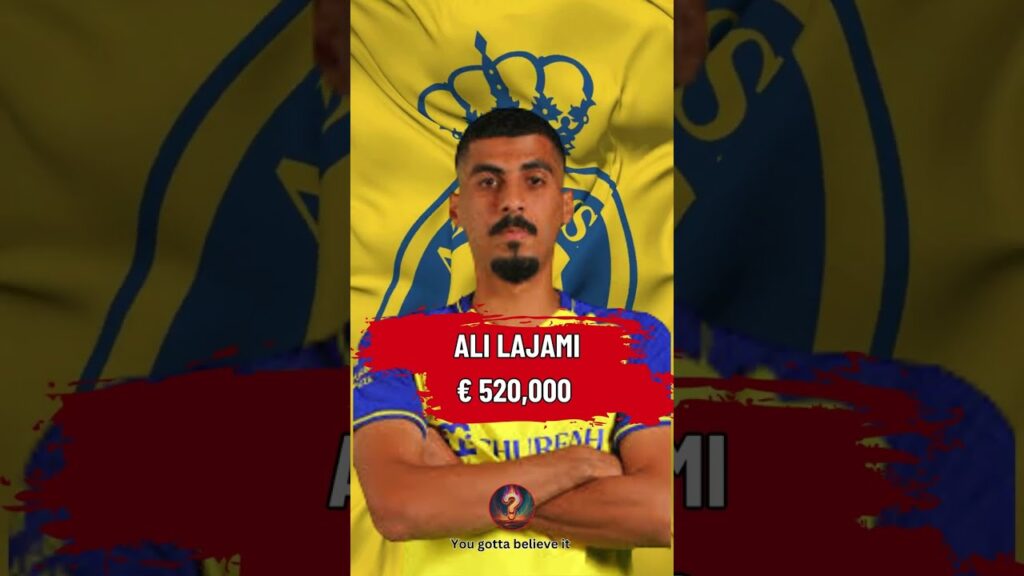 Check out Al Nasser's Annual earnings. How Much Al Nassr players  earns per yearn