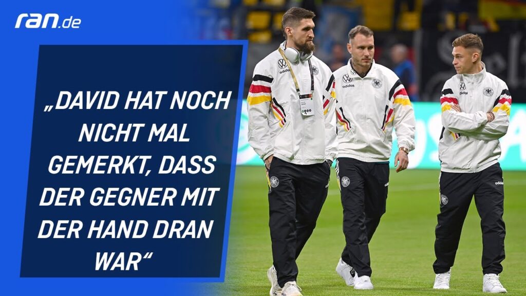 DFB-Team: Kimmich macht sich über Raum lustig