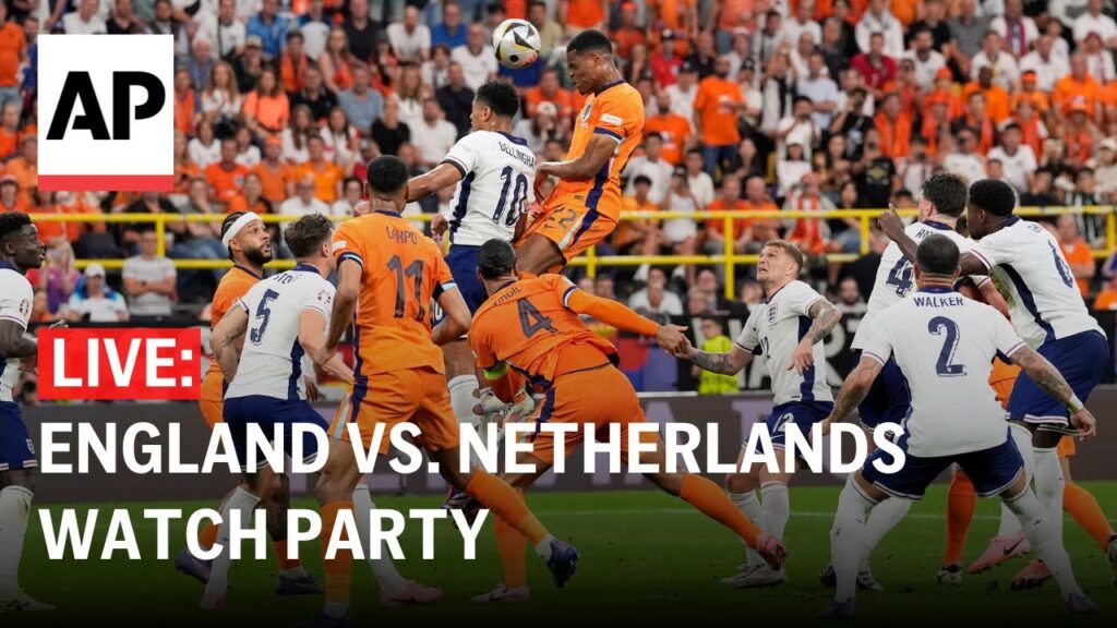 England vs. Netherlands LIVE: Watch party of Euro 2024 semifinal