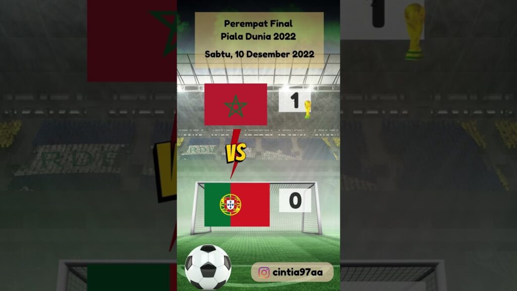 Hasil Perempat Final Piala Dunia 2022! #shorts #short #viral #shortsfeed #shortsvideo