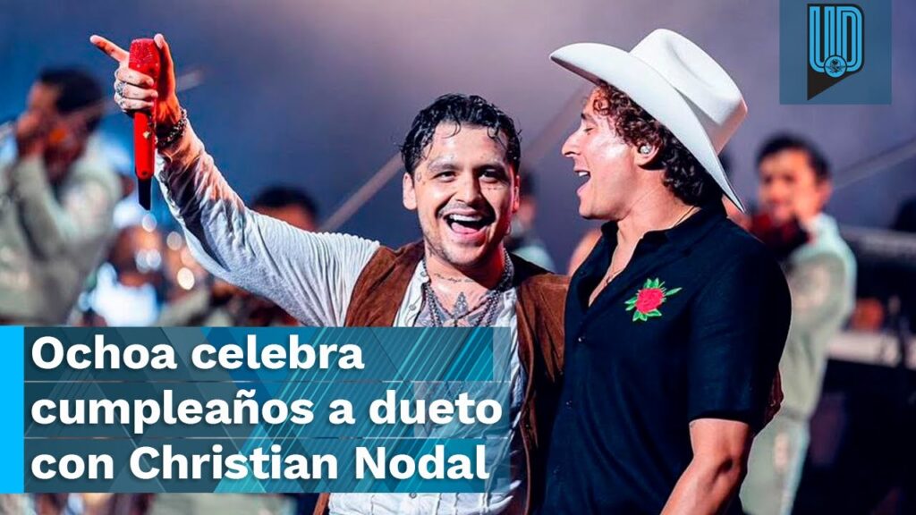 ¡¡Gran Palomazo!! Memo Ochoa presume que festejó su cumpleaños cantando con Christian Nodal ¡¡Gran Palomazo!! Memo Ochoa presume que festejó su cumpleaños cantando con Christian Nodal