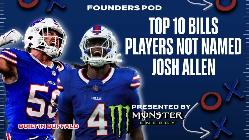 Top 10 Buffalo Bills Players For 2024 Not Named Josh Allen - Founders Pod Live