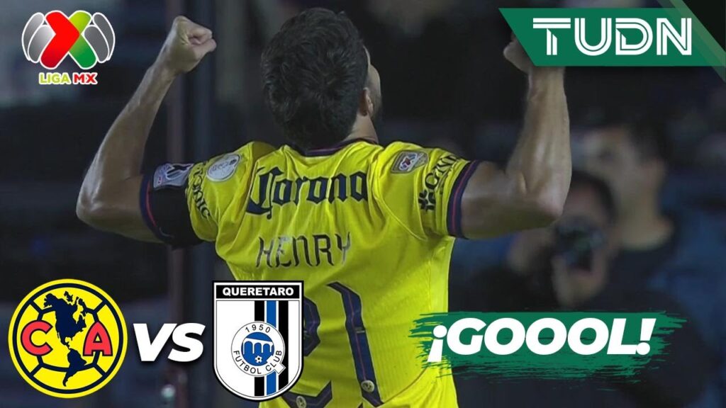 ¡DOBLETE DE HENRY! Es el tercero de América | América 3-1 Querétaro | Liga Mx -AP2024 - J2 | TUDN