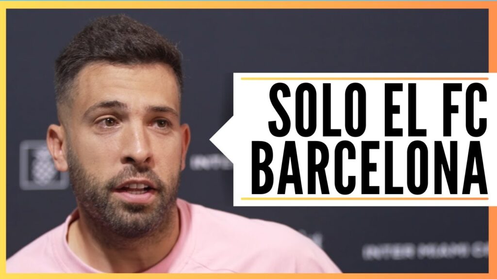 "Si no es Barcelona NO ME INTERESA" - DARDO de Jordi Alba a la #15 Champions League de Real Madrid