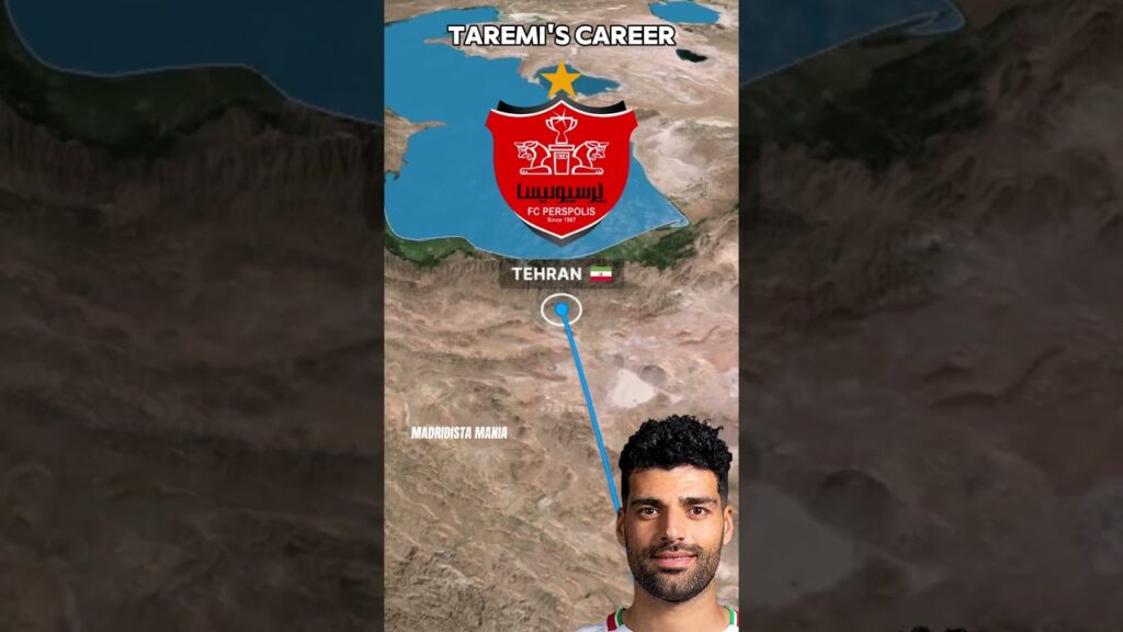 MEHDI TAREMI'S CAREER 🇮🇷 🇵🇹 🇮🇹 #madridistamania #football #intermilan