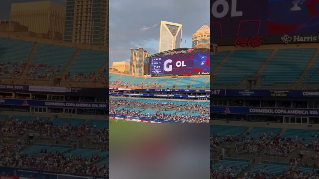 Goal Rodrigo Bentancur. Canada vs Uruguay. Copa America 2024