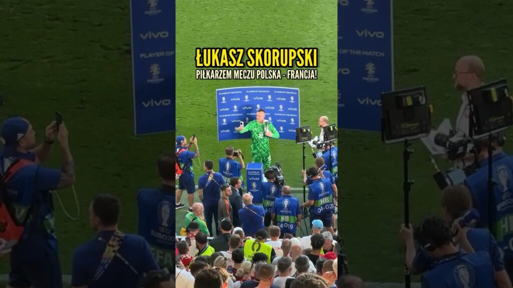 SKORUPSKI PIŁKARZEM MECZU POLSKA - FRANCJA! 🤩 #shorts