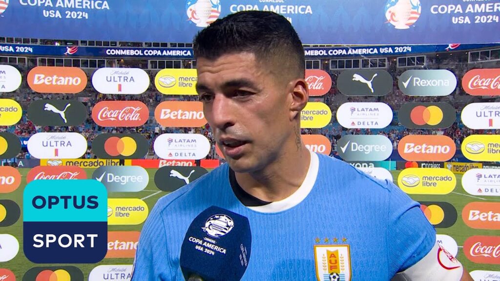 LUIS SUAREZ tight-lipped on future but proud of Uruguay at Copa America