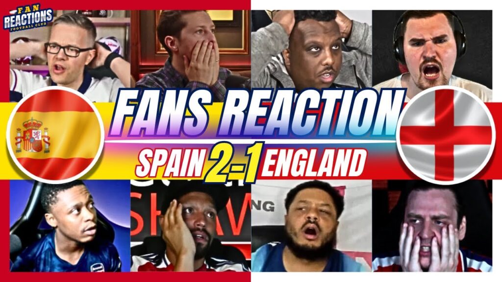 ENGLAND FANS FUMING😡REACTION TO SPAIN 2-1 ENGLAND | EURO 2024 FINAL ENGLAND FANS FUMING😡REACTION TO SPAIN 2-1 ENGLAND | EURO 2024 FINAL