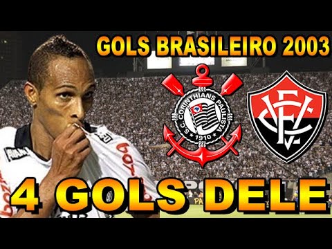 GOLS CORINTHIANS 4 X 0 VITÓRIA CAMPEONATO BRASILEIRO 2003
