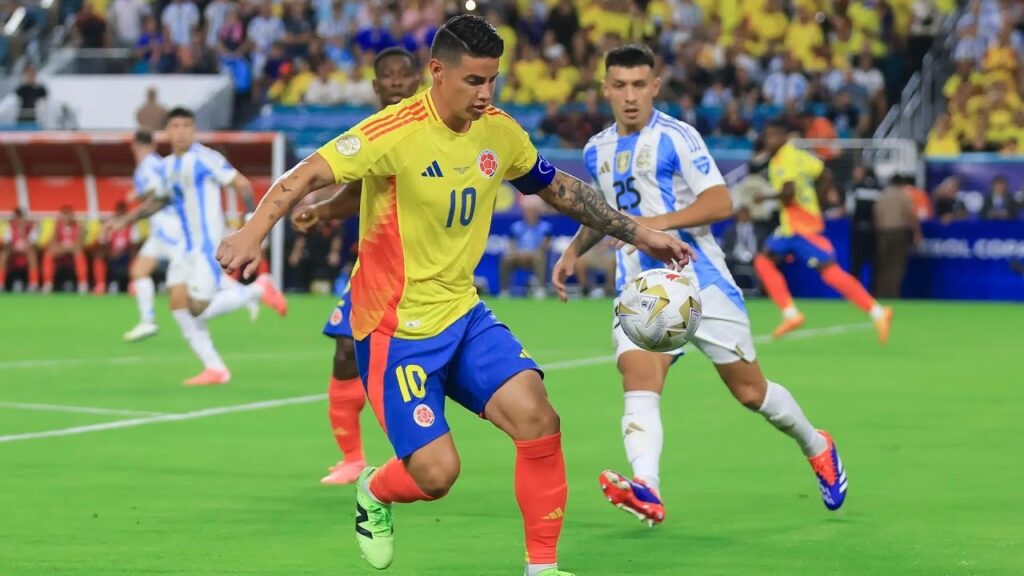 James Rodriguez Colombia vs Argentina 0-1 (2024/07/15)